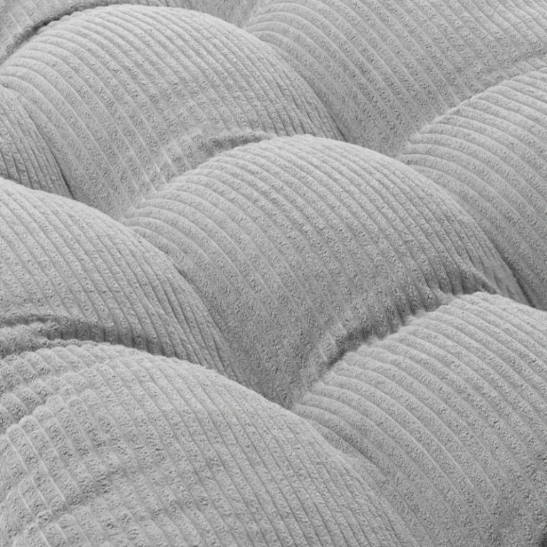zoom tissu futon bananair