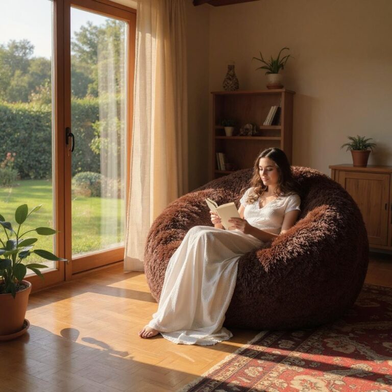 Pouf géant