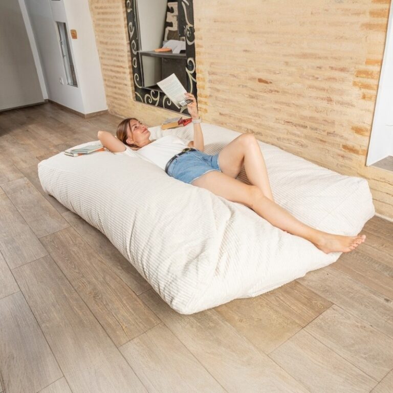Pouf lit convertible