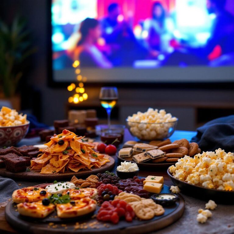 snacks pour soirée film