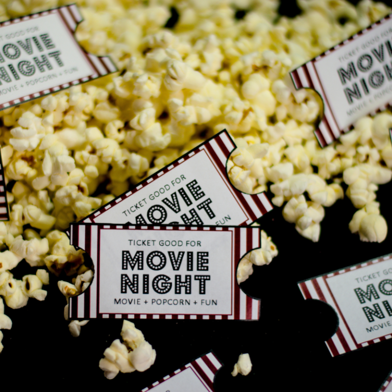 Tickets soirée cinéma