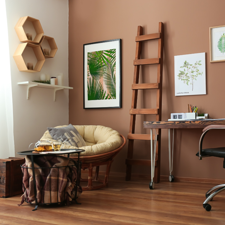 Studio décoré et personnalisé