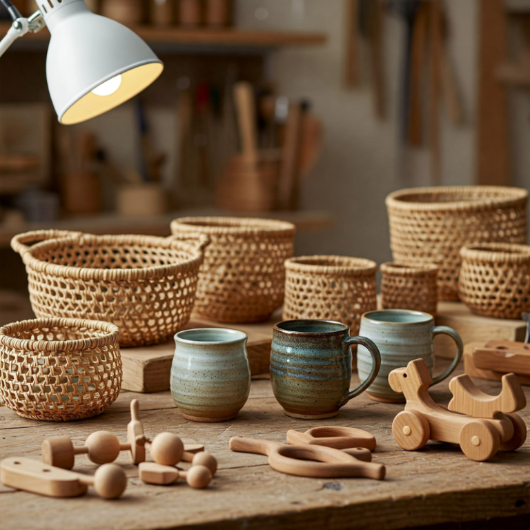 Objets faits à la main